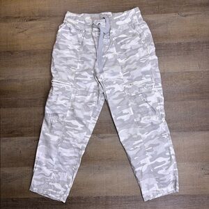 Calvin Klein Gray Camo Cargo Pants